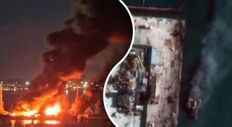 На снимках уничтоженного БДК Новочеркасска появилась некоторая интрига - СМИ