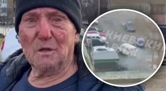 "Умница!": киевлянин сел в горящую машину, чтобы спасти другие авто