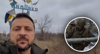 Зеленский внезапно приехал в Авдеевку