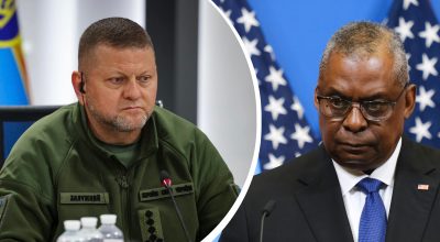 Залужний скаржився Ллойду Остіну на ОП і попросив мільярди снарядів для ЗСУ - ЗМІ Залужний скаржився Ллойду Остіну на ОП і попросив мільярди снарядів для ЗСУ - ЗМІ