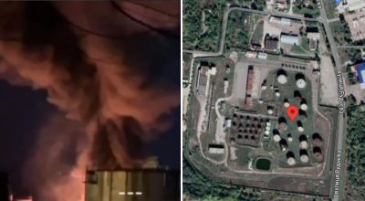 ЗСУ потужно атакували нафтобазу окупантів у Луганську - у СтратКомі підтвердили удар ЗСУ потужно атакували нафтобазу окупантів у Луганську - у СтратКомі підтвердили удар