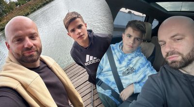 Слава Демин с сыном Слава Демин с сыном