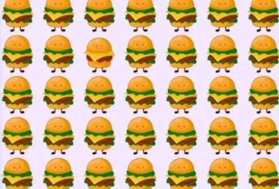 Головоломка для самых хитрых и находчивых: нужно за 11 секунд найти чизбургер