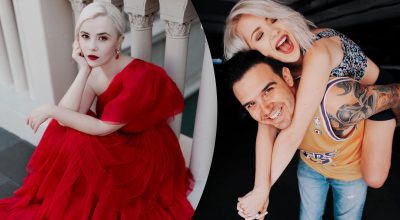 Мика Ньютон с мужем