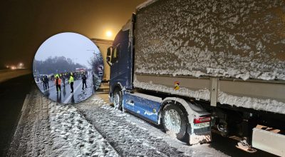 Поляки перекрили три пункти пропуску: в черзі понад 3400 вантажівок Поляки перекрили три пункти пропуску: в черзі понад 3400 вантажівок