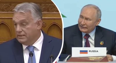 Орбан, Путін Орбан, Путін