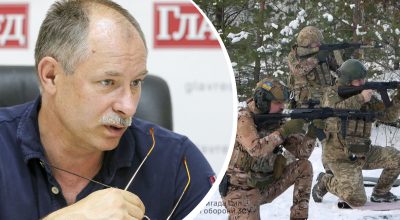 Олег Жданов, украинские военные