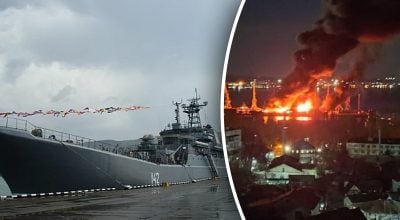 'Путін у люті': росіяни шукають винних у знищенні корабля 'Новочеркаськ' - АТЕШ 'Путін у люті': росіяни шукають винних у знищенні корабля 'Новочеркаськ' - АТЕШ