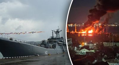 Удар ЗСУ призвів до ліквідації більшості екіпажу 'Новочеркаська': названо число Удар ЗСУ призвів до ліквідації більшості екіпажу 'Новочеркаська': названо число