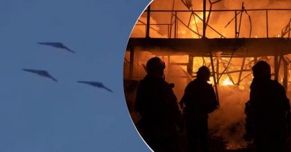 Раздались взрывы и начался пожар: россияне атаковали Харьковщину "шахедами"