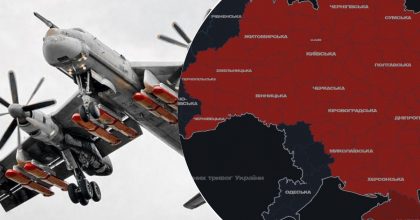 Россия вечером выпустила по Украине ракеты: на юге прогремели взрывы