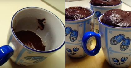 Кекс в микроволновой печи за 5 минут: вкус поразит всю семью