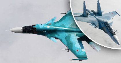 Украинская ПВО уничтожила 2 российских самолета Су-34 и Су-30 за сутки