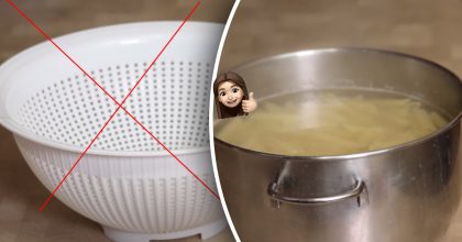 Можно не марать: как слить воду после варки макарон и картофеля без дуршлага