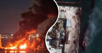 На снимках уничтоженного БДК Новочеркасска появилась некоторая интрига - СМИ