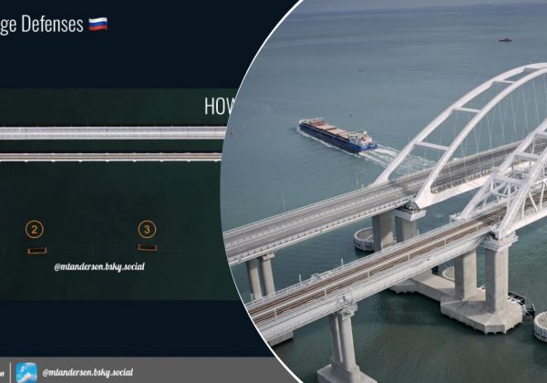 Из семи осталась только одна баржа: шторм полностью разрушил "защиту" Крымского моста