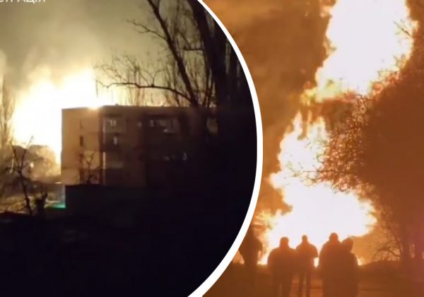 Горят газовые сети и больница: россияне массированно ударили по Херсону