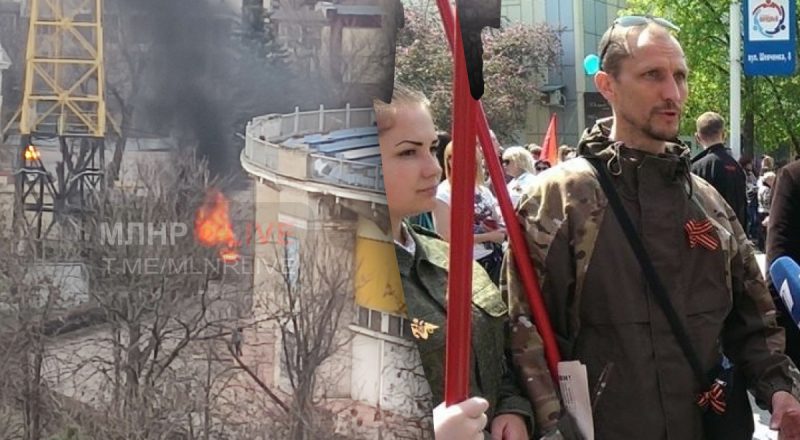 РосЗМІ: у Луганську підірвали автомобіль з раніше "воскреслим" топ-бойовиком "ЛНР"