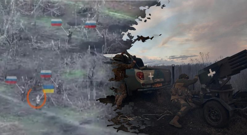 Жуткие кадры: оккупанты сделали "щит" из военнопленных во время штурма