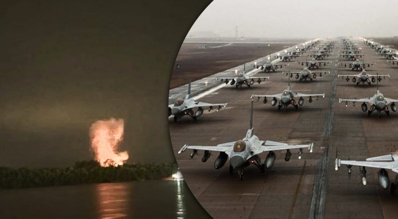 Поднимали F-16 и объявили тревогу: в Румынии упал российский беспилотник