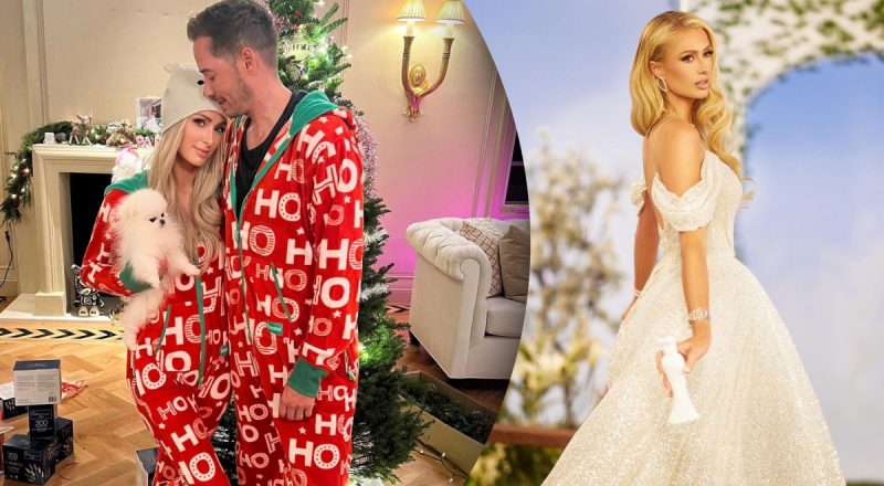 Образцовая барби-семья: Пэрис Хилтон показала первые снимки одномесячной дочери