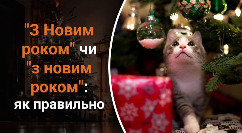 Как правильно – "з Новим роком" или "з новим роком": Авраменко указал на ошибку