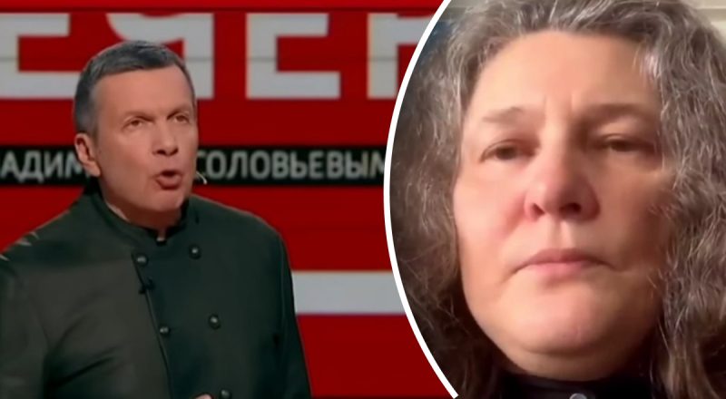 Зрадниця Монтян "запинала" Соловйова і Ко в прямому ефірі