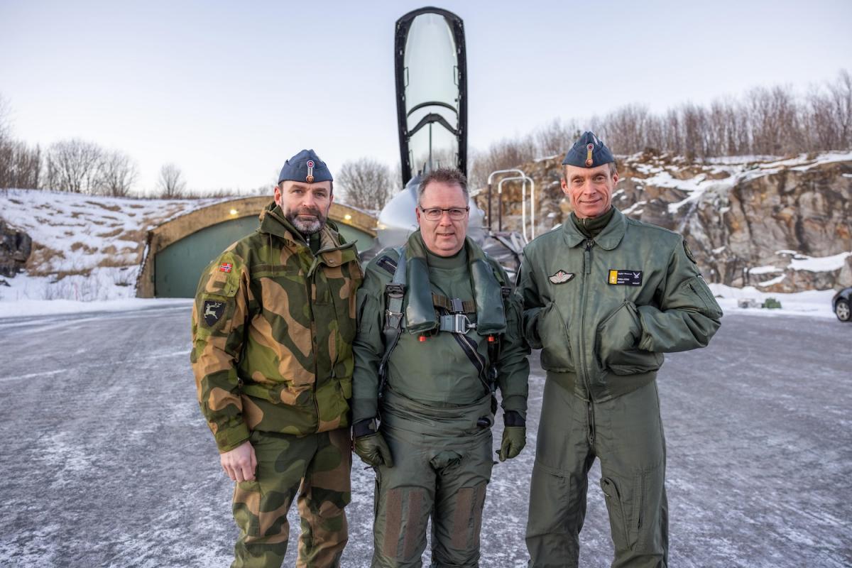 До Данії прибули літаки F-16