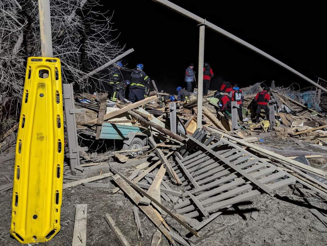 Ракетний удар по Покровському району 6 січня Ракетний удар по Покровському району 6 січня