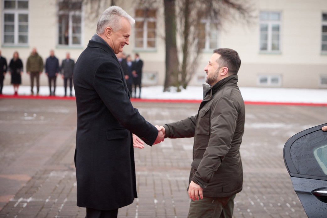 Візит Зеленського до Литви Візит Зеленського до Литви