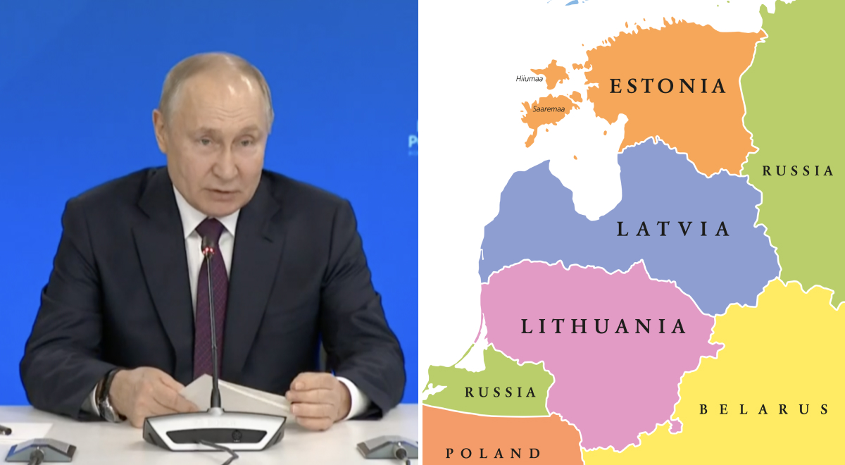 Путін, країни Балтії Путін, країни Балтії