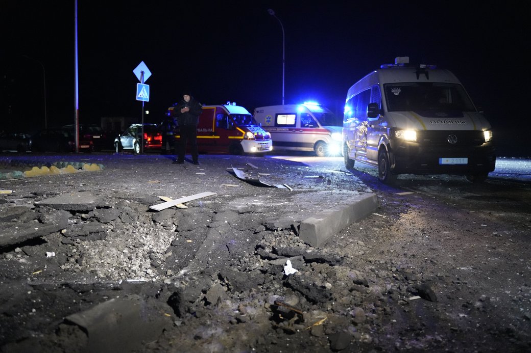 Наслідки дронової атаки РФ 31 грудня