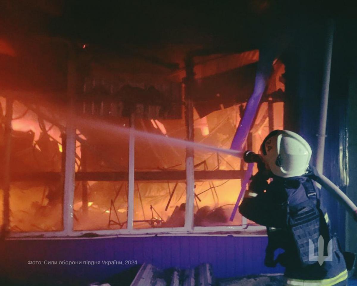 Наслідки дронової атаки РФ 31 грудня