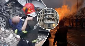 Ракетный удар РФ по Киеву и Харькову: ранены 92 человека, четыре — погибли