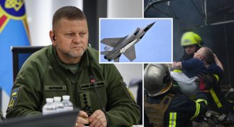 Силы ПВО сбили 10 "Кинжалов", 62 крылатые ракеты и 35 "Шахедов" - Залужный