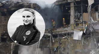 Во время массированной атаки РФ в Киеве погибла украинская футболистка