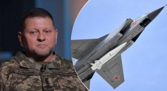 "Будет катастрофа, если "Кинжал" ударит по Киеву": Залужный обратился к Западу