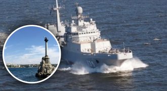 РФ перекинула в Севастополь новейший большой корабль для десанта - СМИ