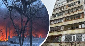 РФ ударила по Украине 59-ю ракетами и дронами: сбить удалось половину