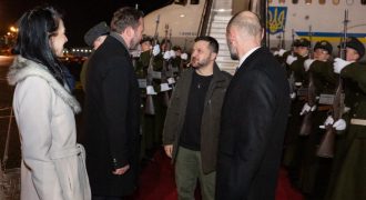 Зеленский прибыл в Эстонию: что известно
