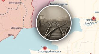 Под Мариуполем армия РФ наращивает силы и пытается проложить железную дорогу до Ростова