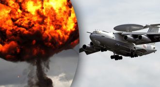 "Вспышка, потом разрывы": в ГУР раскрыли детали ликвидации российского самолета А-50
