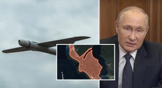 Поразили цель: СМИ сообщили о пролете ударных дронов над резиденцией Путина
