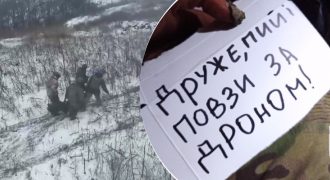 Лежал в снегу возле оккупантов: раненого военного чудом спасли с помощью дрона