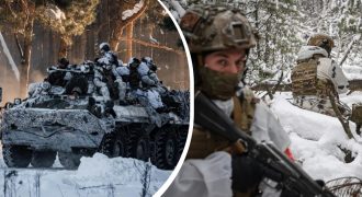 Войска РФ в морозы атакуют с бронетехникой, их потери выросли – разведка Британии
