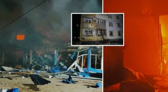 РФ атаковала Украину дронами: вспыхнули пожары, есть пострадавшие
