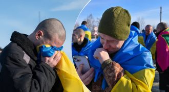 Все плачут и обнимаются: домой в Украину вернулись 207 военнопленных