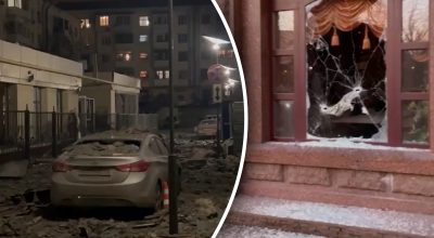 Святкування не за планом: у Донецьку - шість 'прильотів' по готелю з окупантами