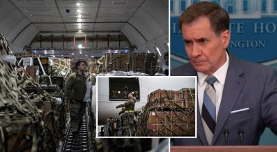 Джон Кірбі, військова допомога 