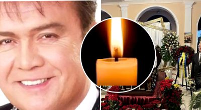 Прощание с Виталием Билоножко: жена артиста скорбит на церемонии